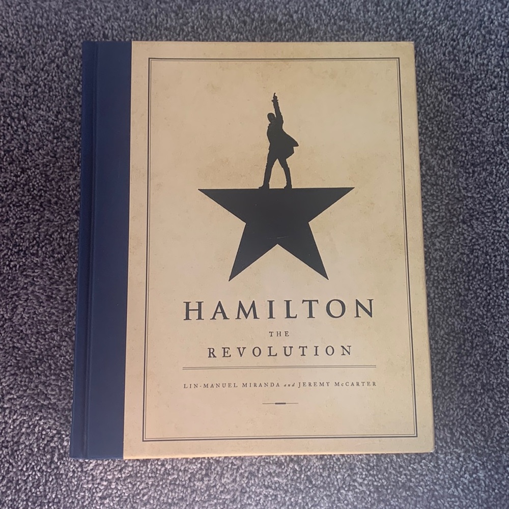 Hamilton Musical The Revolution Lin Manuel Miranda book